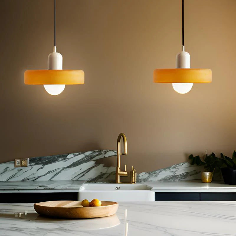Lune Rétro - Bauhaus style - pendant lamp